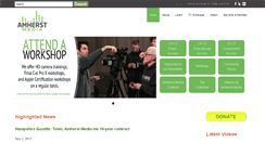 Desktop Screenshot of amherstmedia.org